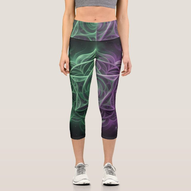 The 7 Chakras´1 Capri Leggings (Front)