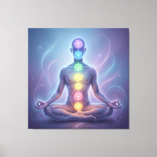 The 7 Chakras´2 Canvas Print