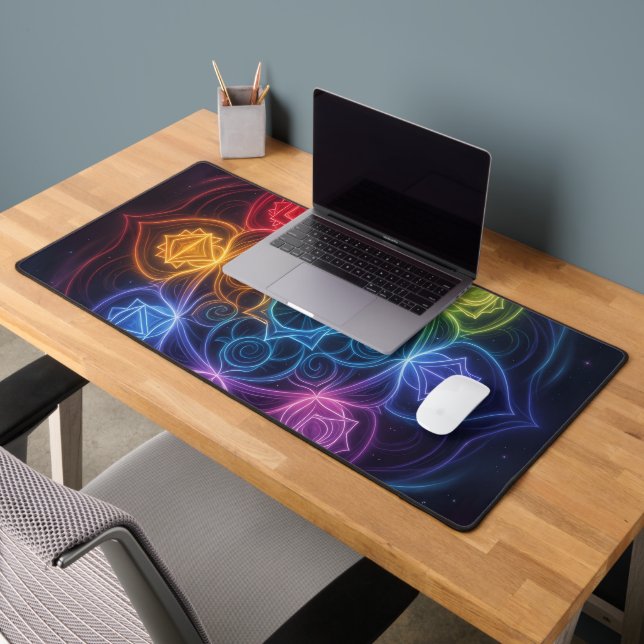 The 7 Chakras´3 Desk Mat (Office 2)