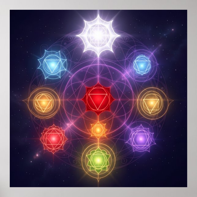 The 7 Chakras´3 Poster (Front)