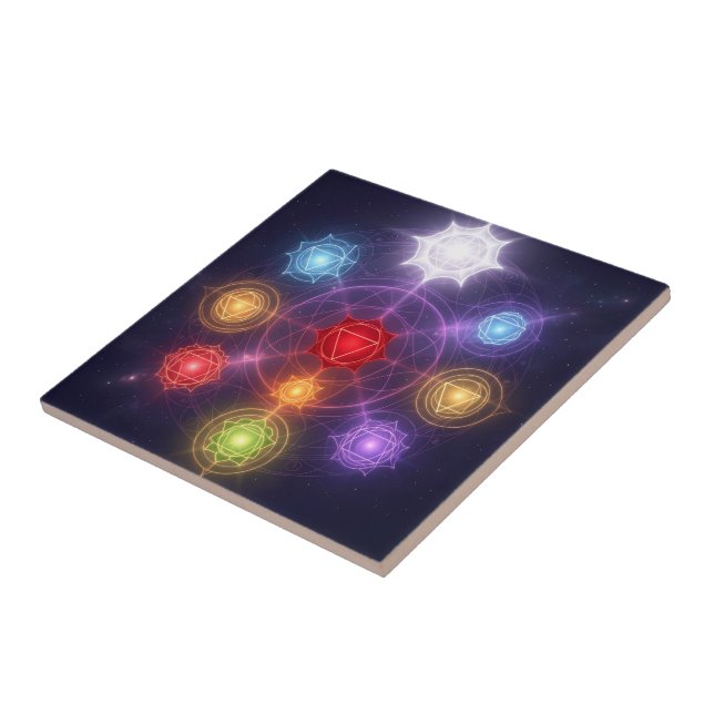 The 7 Chakras´3 Tile (Side)