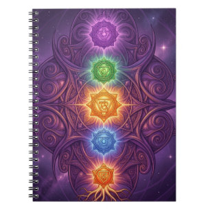 The 7 Chakras´5 Notebook