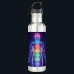 The 7 Chakras 710 Ml Water Bottle<br><div class="desc">The 7 chakras are energy centers aligned along the spine that influence different areas of life — from safety and creativity to confidence,  love,  communication,  intuition,  and spirituality. When balanced,  they support harmony,  inner strength,  and overall well-being.</div>