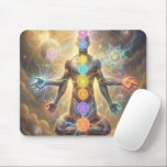 The 7 Chakras´7 Mouse Pad<br><div class="desc">The 7 chakras are energy centers aligned along the spine that influence different areas of life — from safety and creativity to confidence,  love,  communication,  intuition,  and spirituality. When balanced,  they support harmony,  inner strength,  and overall well-being.</div>