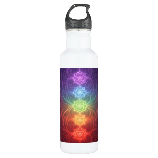 The 7 Chakras´9 710 Ml Water Bottle (Front)