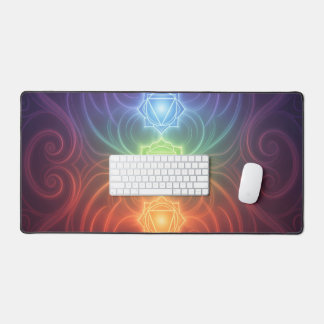 The 7 Chakras´9 Desk Mat