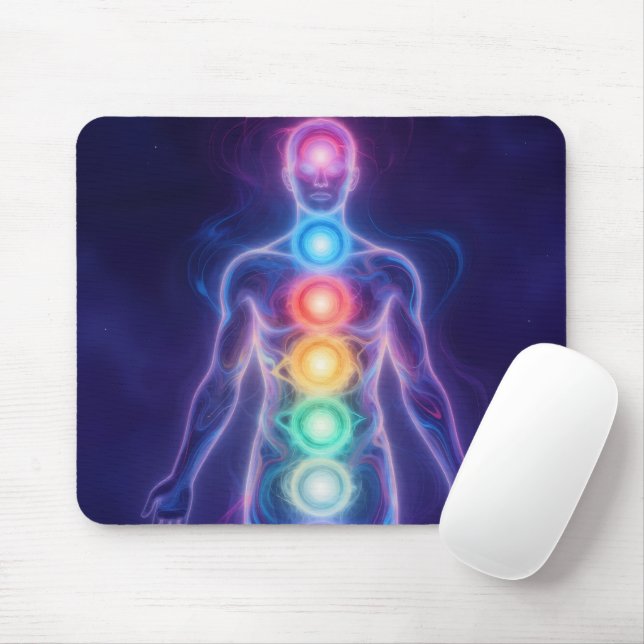  The 7 Chakras Mouse Pad (With Mouse)