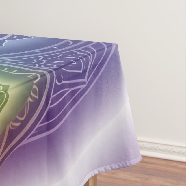 The 7 Chakras Tablecloth (In Situ)