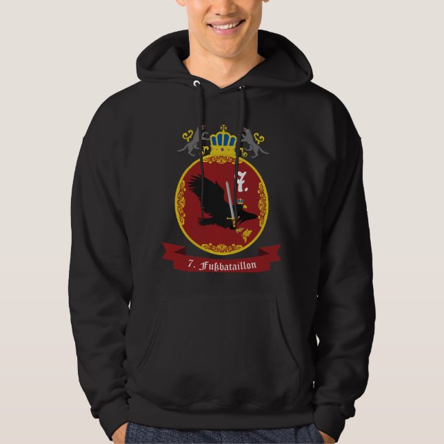 The 7. Fuß Hoodie (Front)