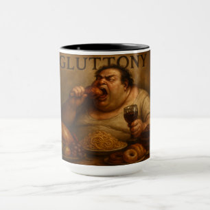The 7 Satanic Virtues: Gluttony Mug