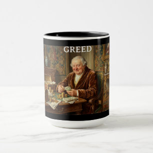 The 7 Satanic Virtues: Greed  Mug