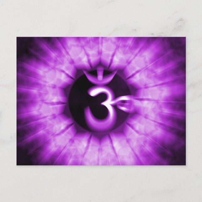 The 7th chakra postcard (Front)
