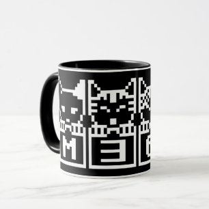 THE 8-BIT CATS M30W MUG