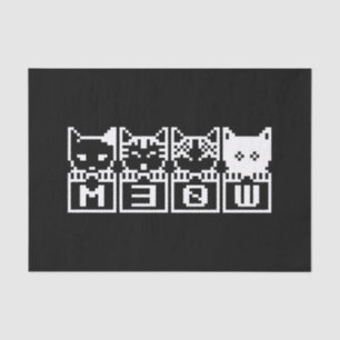 THE 8-BIT CATS M30W TISSUE PAPER