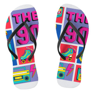 The 90's flip flops