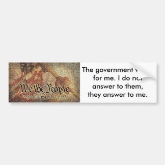 The 9-12 Project Mosaic and the 9 Principles Bumper Sticker