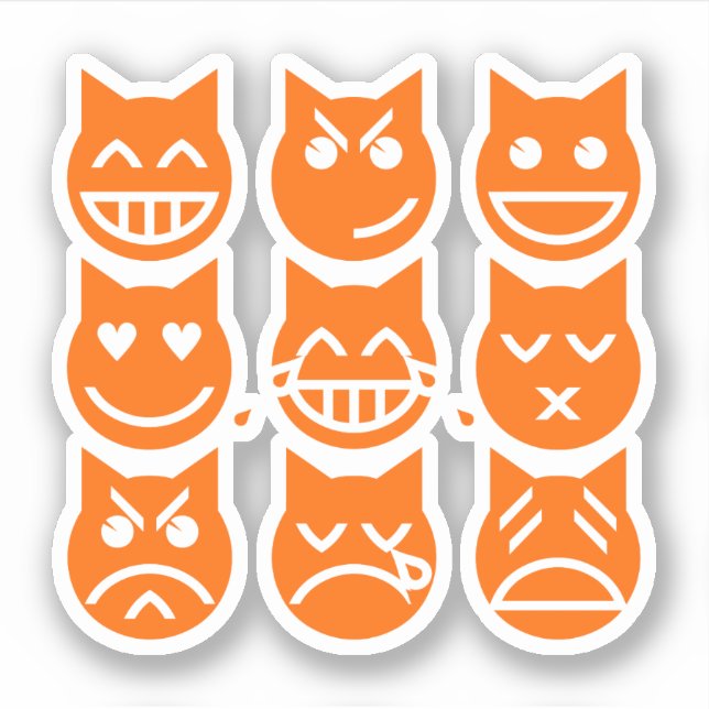 The 9 Lives of the Emoji Cat (Front)