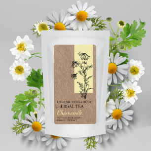 Thé à base de plantes de camomille biologique Kraf
