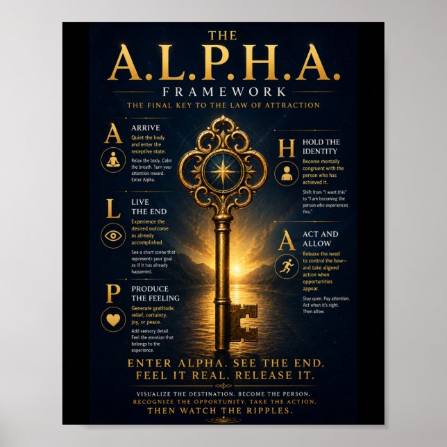 The A.L.P.H.A. Poster (Front)
