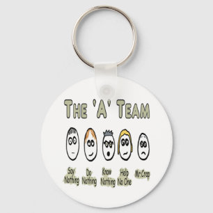 The 'A' Team Project Management Keychain