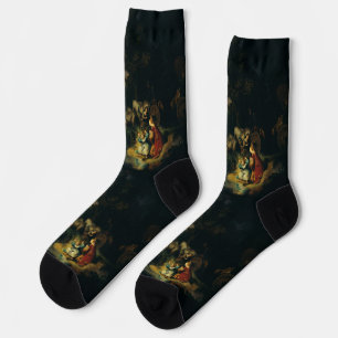 The Abduction of Europa by Rembrandt Socks