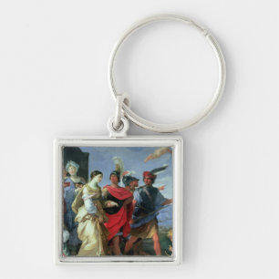 The Abduction of Helen, c.1626-31 Keychain
