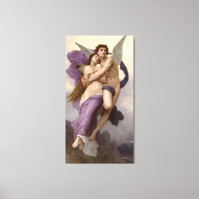 The Abduction of Psyche (L'enlèvement de Psyché) Canvas Print (Front)
