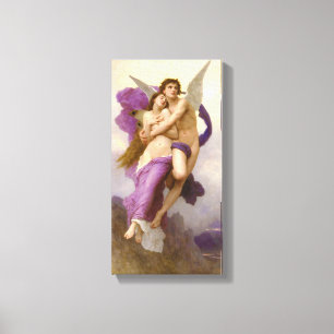 The abduction of Psyche – William Bouguereau Canvas Print