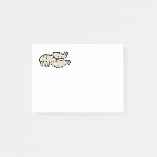 the abominable yeti crab post-it notes (Front)