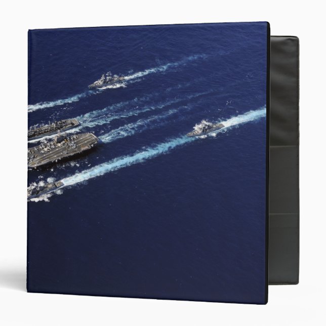 The Abraham Lincoln Carrier Strike Group ships Binder (Front/Inside)