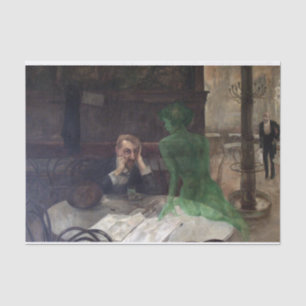 The Absinthe Drinker  Tissue Paper