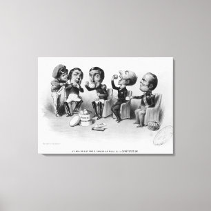 The Absolute Kings Forced to Swallow the Pill Canvas Print