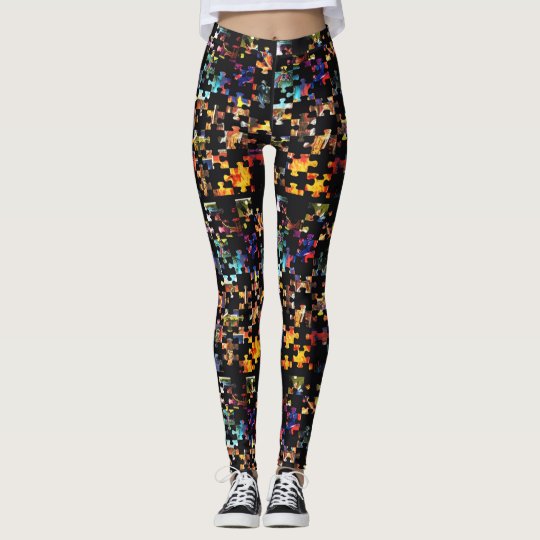 The Abstract Puzzle Leggings