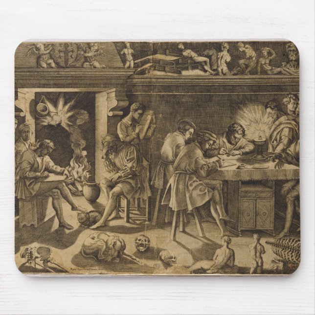 The Academy of Baccio Bandinelli, 1547 Mouse Pad (Front)