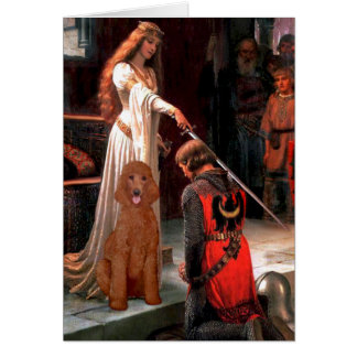The Accolade - Dark Red Standard Poodle #1