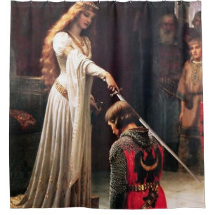 “The Accolade” Medieval Painting by Edmund Blair L