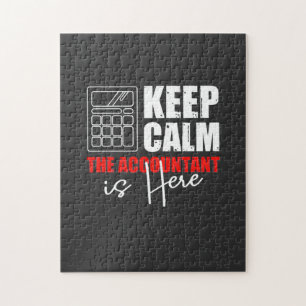 The Accountant Is Here Jigsaw Puzzle