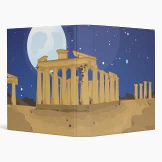 The Acropolis of Athens cartoon Binder