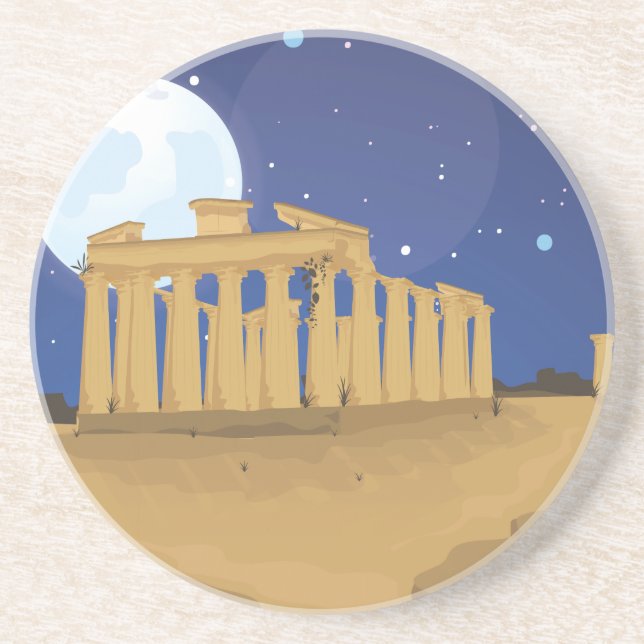 The Acropolis of Athens Coaster (Front)