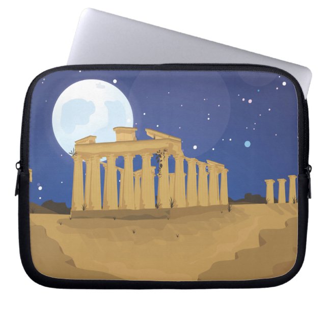 The Acropolis of Athens Laptop Sleeve (Front)