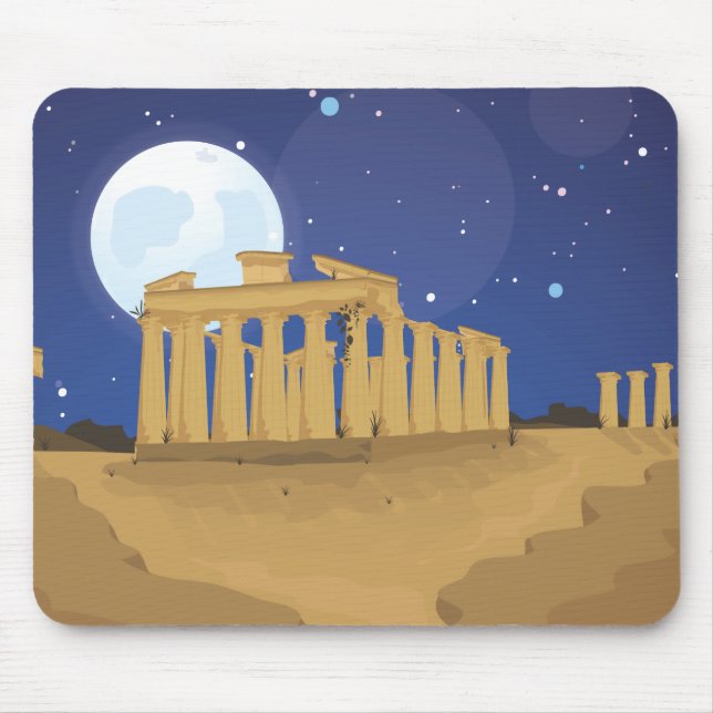 The Acropolis of Athens Mouse Pad (Front)