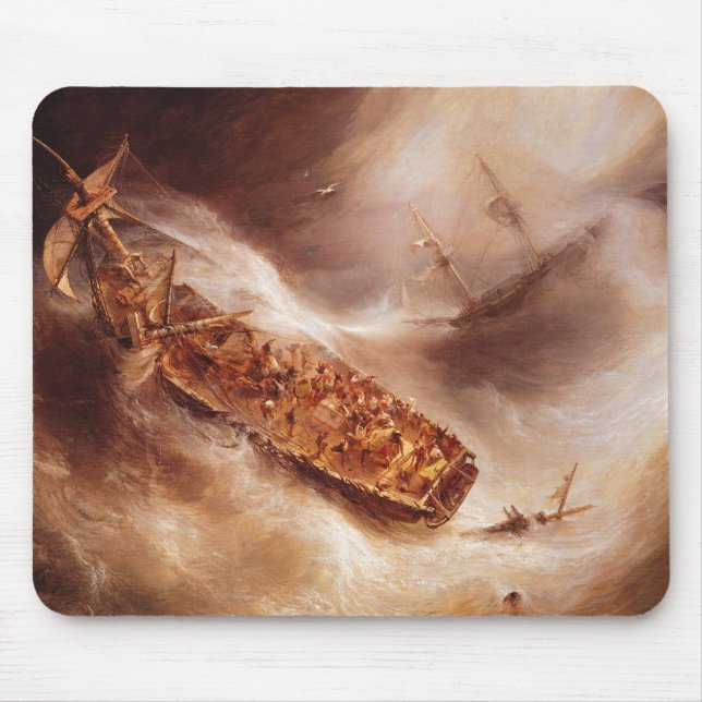 The Act of Sacrifice made by Captain Desse Mouse Pad (Front)