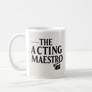 The acting maestro coffee mug