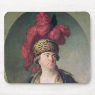 The Actor Lekain in the Role of Genghis Khan Mouse Pad