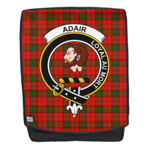 The Adair Clan Crest Tartan Plaid Backpack