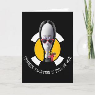 The Addams Family Animated Movies – Wednesday Vaca Card