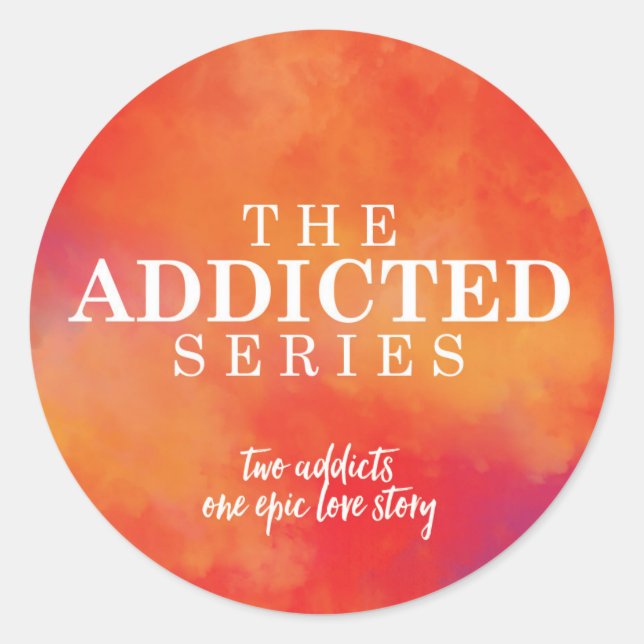 The Addicted Series Sticker (Front)