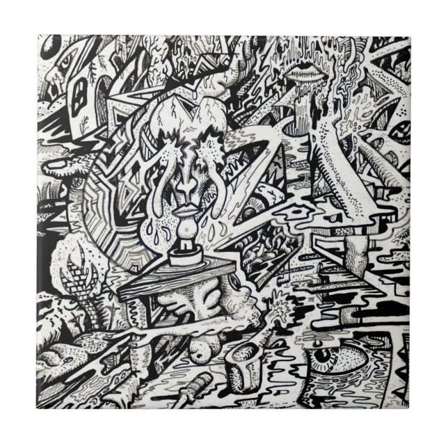 The Adept, or, A Freakish Transfiguration Tile (Front)