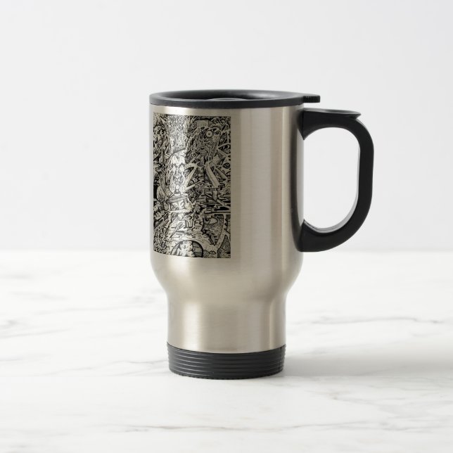 The Adept, or, A Freakish Transfiguration Travel Mug (Right)