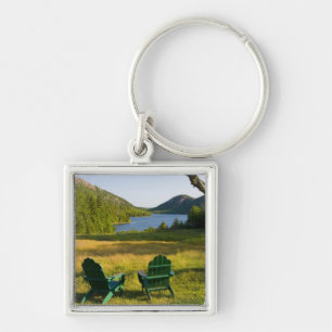 The Adirondack Chairs on the lawn of the Jordan Keychain